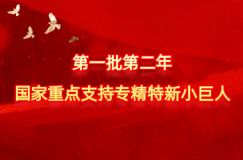 全国仅575家 | 北方J9集团入选第一批第二年国度沉点支持专精特新幼巨人